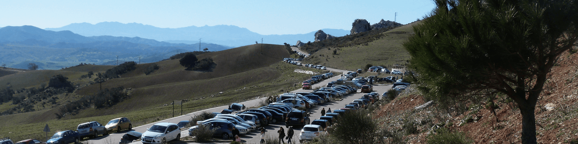Acceso al Torcal