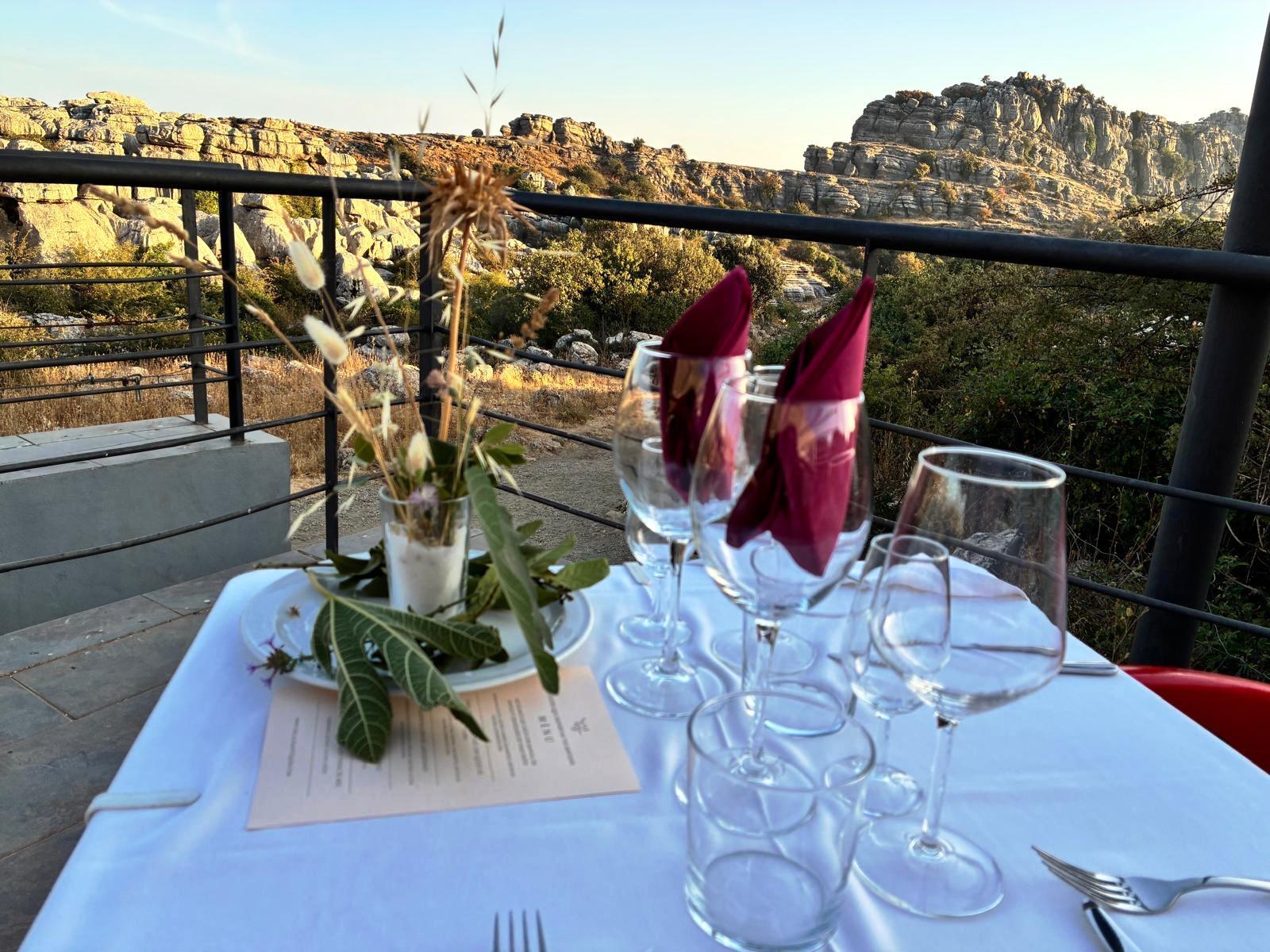 Cena bajo el cielo del Torcal (3)