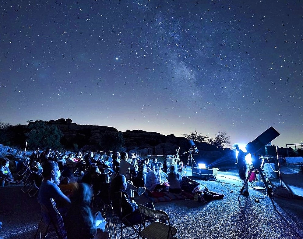 atardecer y estrellas en el torcal (3)